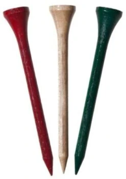 ProActive Premium Sports Hardwood Golf Tees 2.75" 250 Count -Golf Sales Shop 2.75 Mixed Colors 250