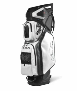 Sun Mountain 2022 Boom Bag Golf Cart Bag With Speakers -Golf Sales Shop 210414BoomBagBlack White Gray