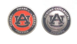 NCAA Double Sided Collegiate Golf Ball Marker Coins -Golf Sales Shop Auburn