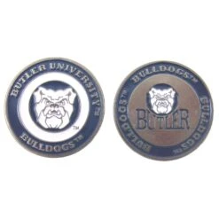 NCAA Double Sided Collegiate Golf Ball Marker Coins -Golf Sales Shop Butler