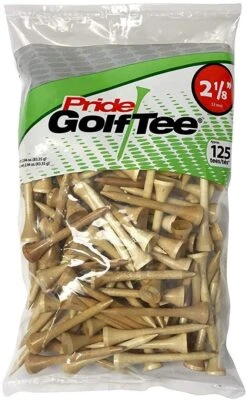 Pride Sports Wood Golf Tees - 2.125"