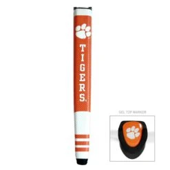 Team Golf NCAA Collegiate Putter Grips With Magnetic Ball Marker -Golf Sales Shop Clemsen Tigers