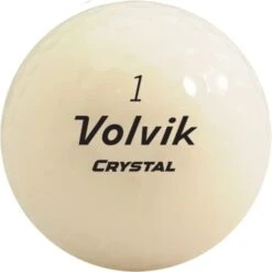 Volvik Crystal Focus Colored Golf Balls -Golf Sales Shop CrystalFocus2022 WhiteBall