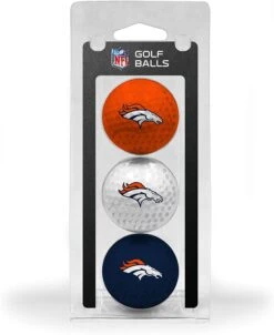 NFL Golf Balls 3 Ball Gift Pack -Golf Sales Shop Denver Broncos 3 ball pack NFL