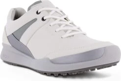 ECCO Ladies Golf Biom Hybrid Golf Shoes -Golf Sales Shop EccoLadiesHydromax WhiteSilver6