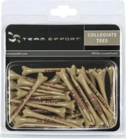 WinCraft Team Effort Collegiate Golf Tees 40 Pack 15 WinCraft Team Effort Collegiate Golf Tees 40 Pack -Golf Sales Shop Florida State Tees