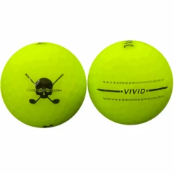 CaddiesShack Custom Jolly Rogers Skull & Crossbones Volvik Vivid Matte Golf Balls -Golf Sales Shop GreenVivid
