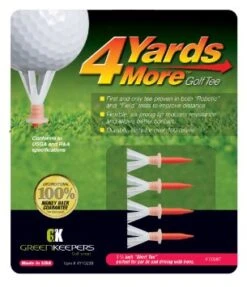 4 Yards More Golf Tees -Golf Sales Shop Greenkeepers 4 Yards More Red adb72b88 2fd8 48a5 898e e6c4ddc4f5c2