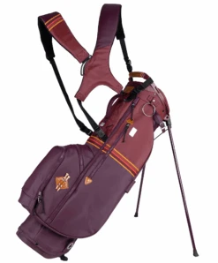 Sun Mountain 2023 Sonnenalp Mid-Stripe Dual Strap Stand Bag -Golf Sales Shop N230130 port brick gold