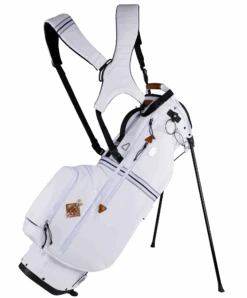 Sun Mountain 2023 Sonnenalp Mid-Stripe Dual Strap Stand Bag -Golf Sales Shop N230133 white