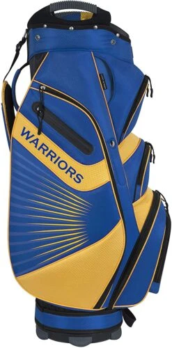 NBA The Bucket II Team Effort Cart Bag -Golf Sales Shop NBA Cart Bag Warrriors 2