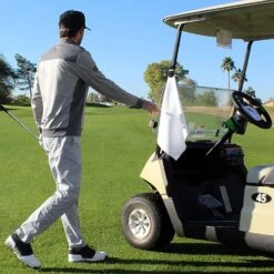 Monument Golf Stick It Magnetic Towels -Golf Sales Shop Stick It Towel White b