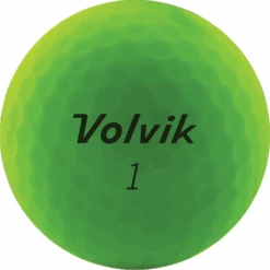 Volvik Vivid Matte Finish Golf Balls - Dozen -Golf Sales Shop Vivid Green