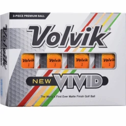 Volvik Vivid Matte Finish Golf Balls - Dozen -Golf Sales Shop Vivid SO