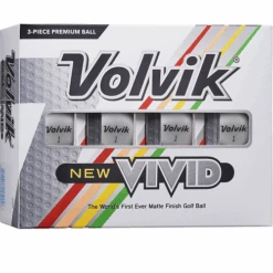 Volvik Vivid Matte Finish Golf Balls - Dozen -Golf Sales Shop Vivid W
