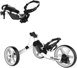 Clicgear Golf 3-Wheel Push Cart Model 4.0 24 Clicgear Golf 3-Wheel Push Cart Model 4.0 -Golf Sales Shop White 0