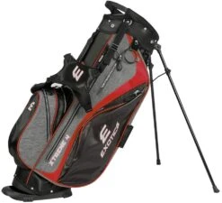 Tour Edge Exotics Xtreme 4 Stand Bags 15 Tour Edge Exotics Xtreme 4 Stand Bags -Golf Sales Shop Xtreme 4 Carry Bag Gray Scratch Plaid Red