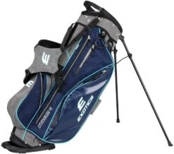 Tour Edge Exotics Xtreme 4 Stand Bags 17 Tour Edge Exotics Xtreme 4 Stand Bags -Golf Sales Shop Xtreme 4 Carry Bag Navy Scratch Plaid Teal