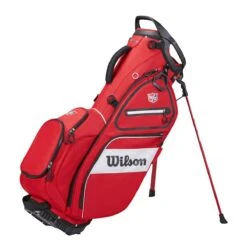 Wilson Staff EXO II Stand Carry Golf Bag -Golf Sales Shop d12939976bba64dfdabad4d86f9c3d6214cf0d11 WGB6600RD 0 WS EXO II CARRY RD v2 INLINE