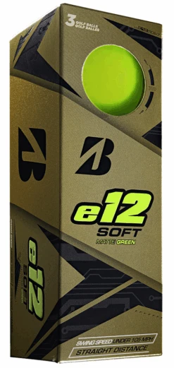 Bridgestone Golf E12 Soft Golf Balls -Golf Sales Shop e12 Soft Matt Green Sleeve 9a71ebe0 47bf 4e36 9fb0 5307b4da7cf2