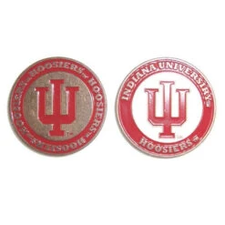 NCAA Double Sided Collegiate Golf Ball Marker Coins -Golf Sales Shop indiana